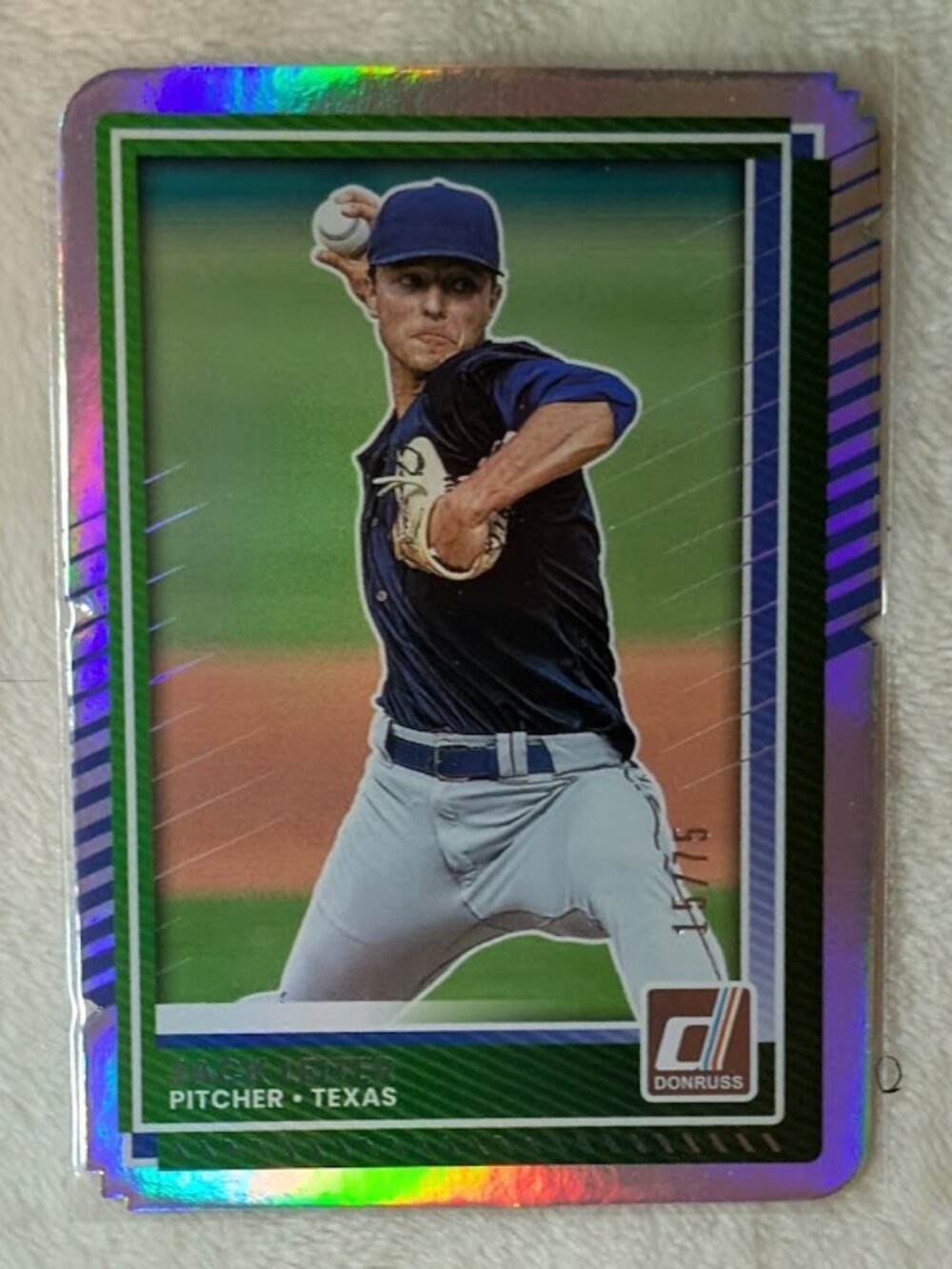 2025 Panini Refractor JACK LEITER #94 15/75